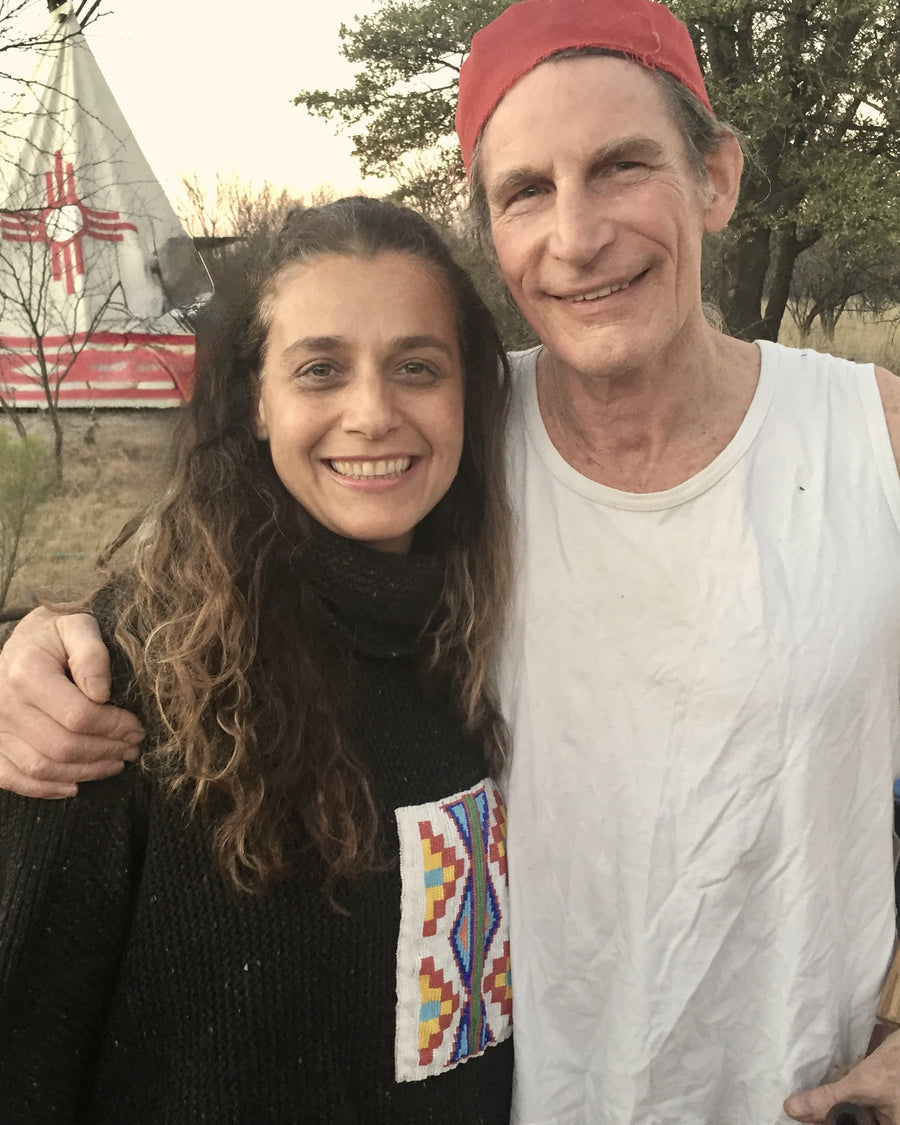 Marcela Benson with Dr. Gabriel Cousens