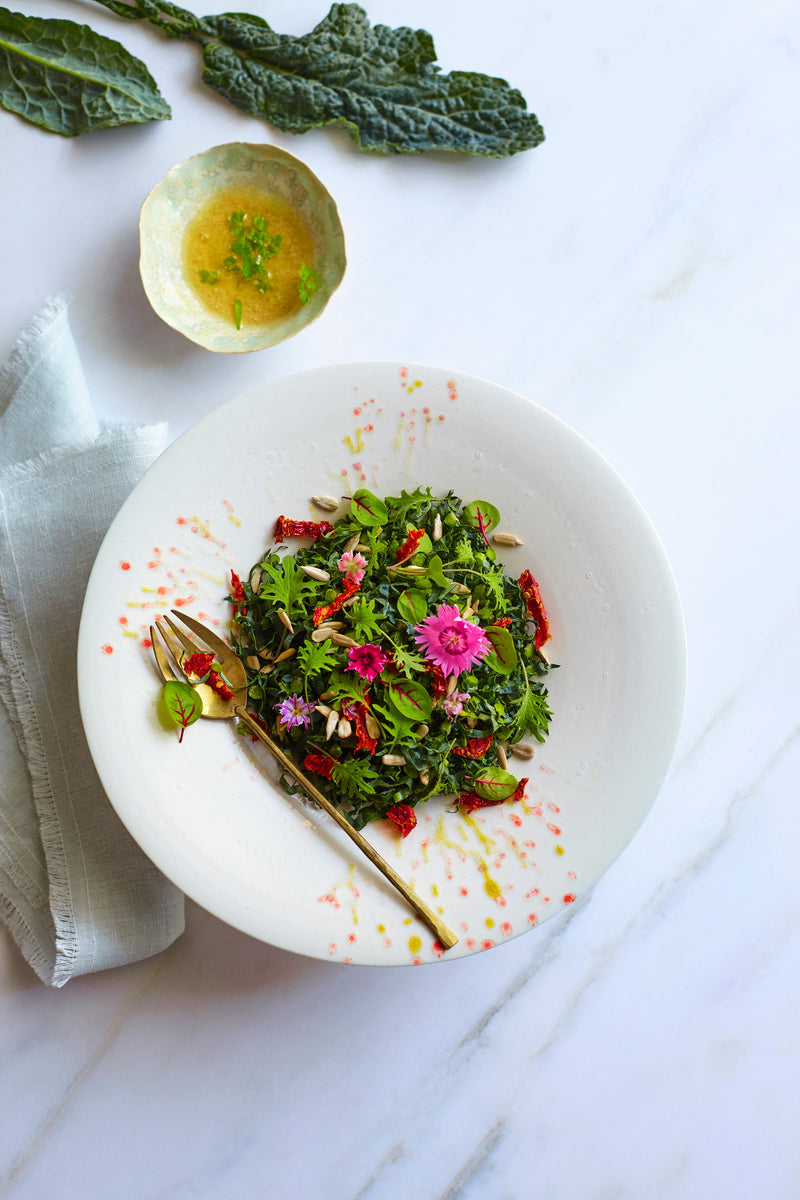 Baby kale salad