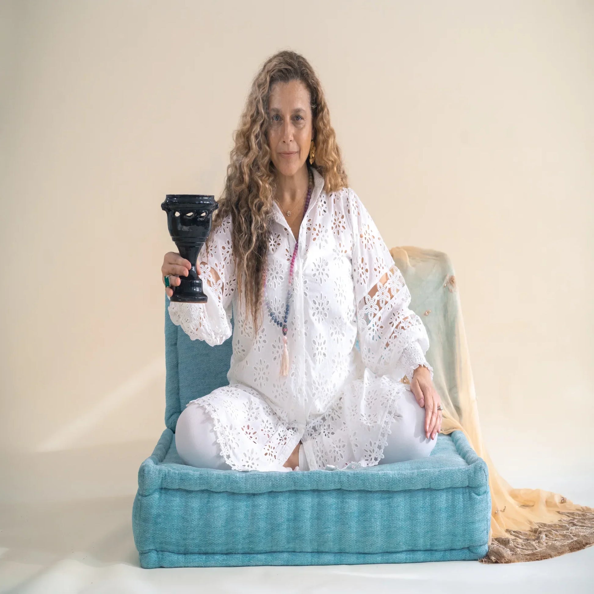 Biofeedback frequencies session with Marcela Benson
