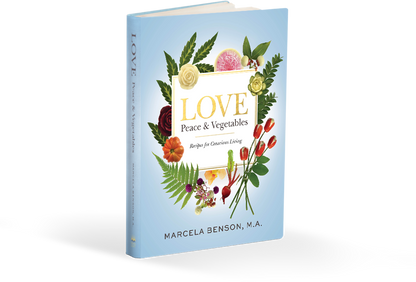 Love, Peace and Vegetables — First Edition cover
